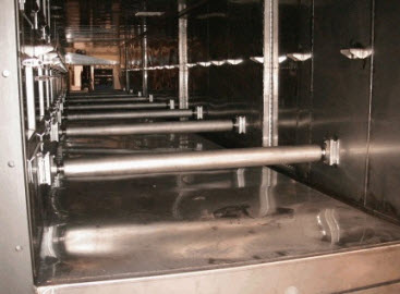 Inside a Tunnel Oven